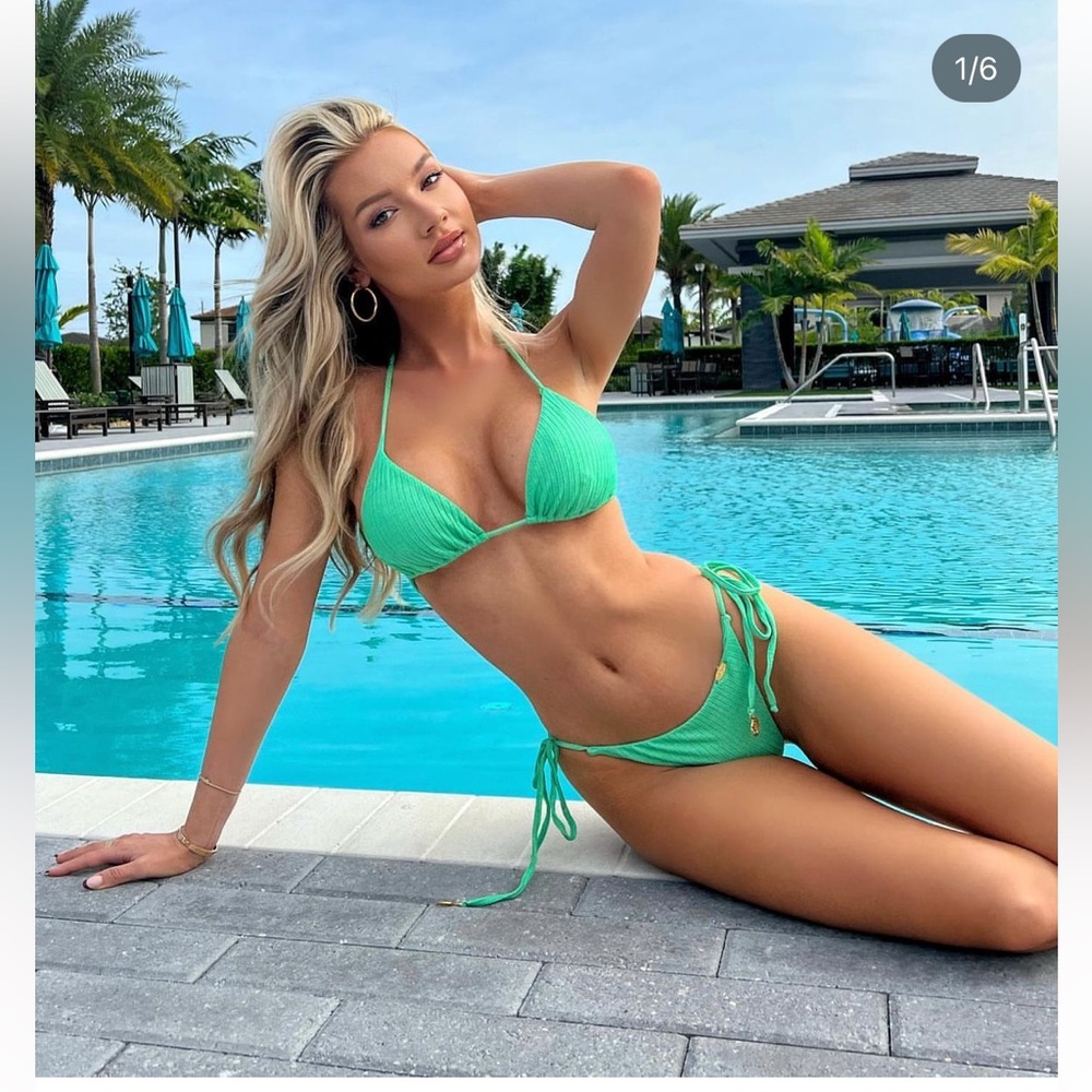Lulifama Green Bikini